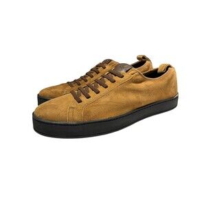 Martin Dingman Brown Suede Shoes Men’s 11.5 M Slip On Casual‎ Dress Shoes NEW